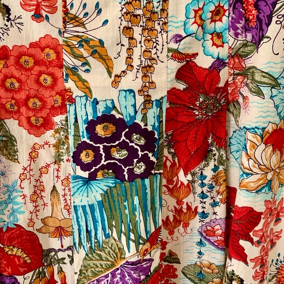 Maha She Floral Colorful Skirt - Picture 4 of 5